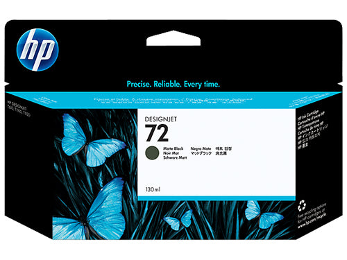HP 72 130-ml Matte Black DesignJet Ink Cartridge HP 72 130-ml Matte Black DesignJet Ink Cartridge